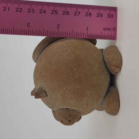 Fat Cat Stoneware Handmade Pottery Figurine - Picture 2 of 7